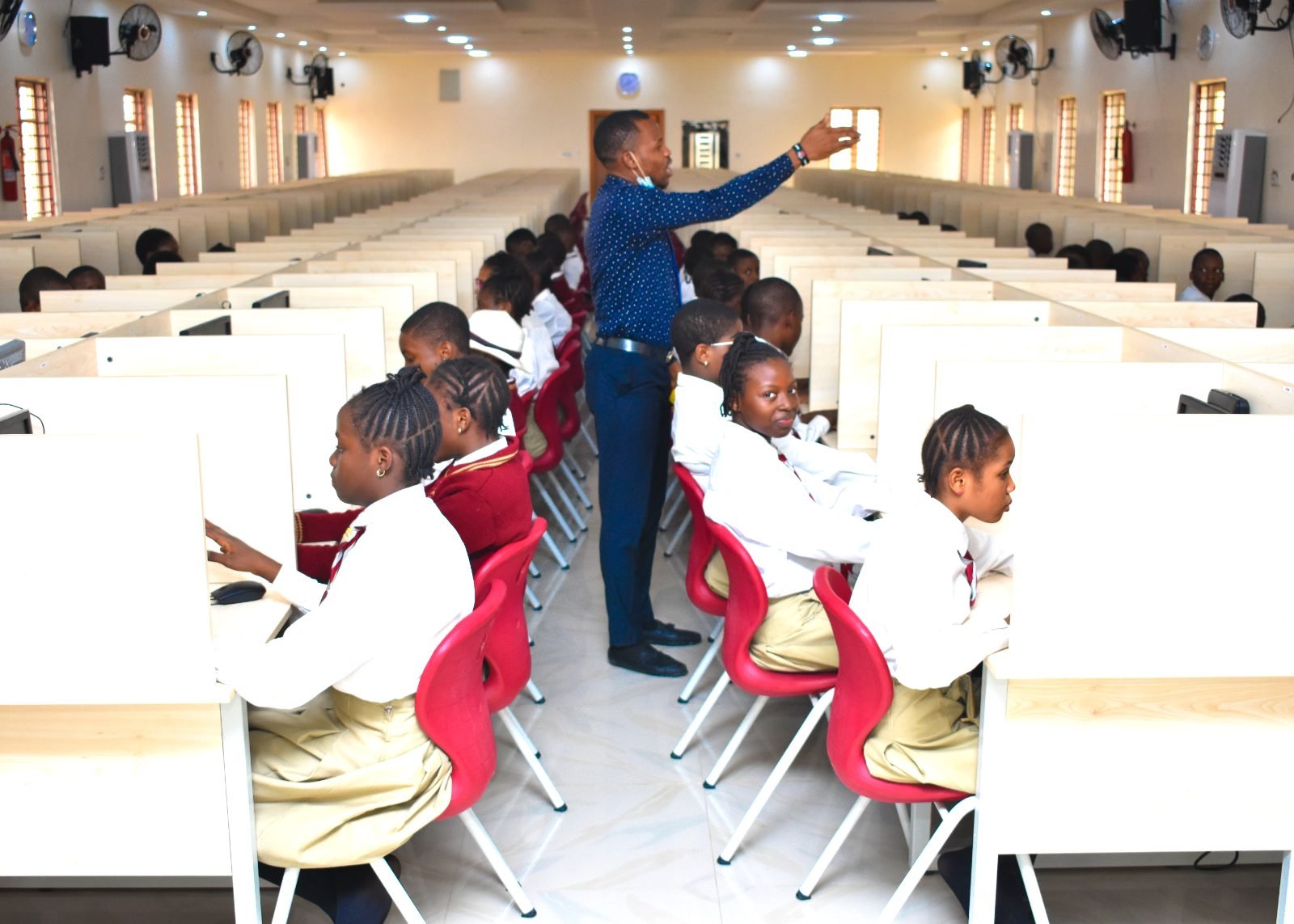 Inspira CBT Centre computer-based testing room in Ikorodu