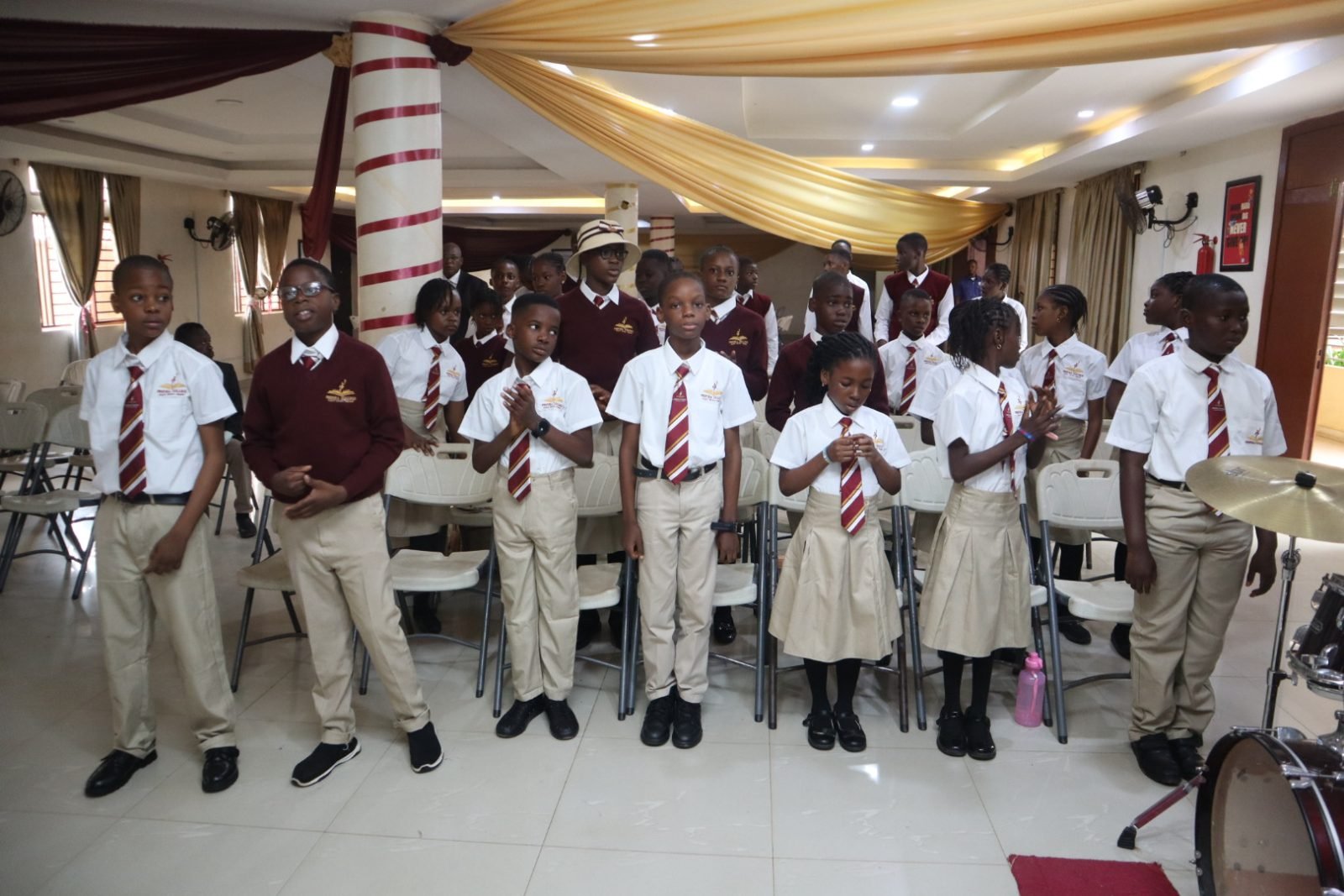 Inspira Schools choir students performing